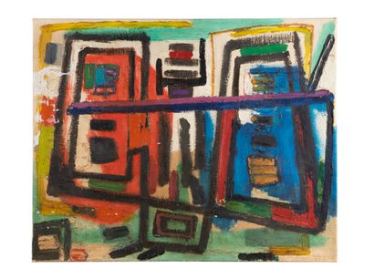 Willem HUSSEM (1900-1974) 

Sans titre

Huile...