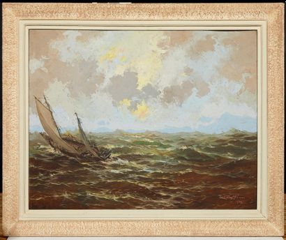 Léon ZEYTLINE (1885-1962)

Soleil couchant...