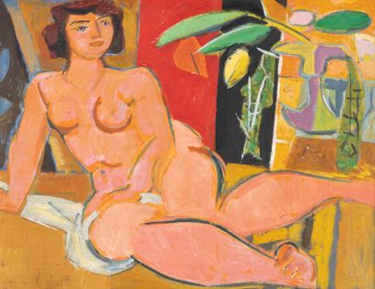 Louis LATAPIE (1891-1972)

Femme nue allongée

Huile...