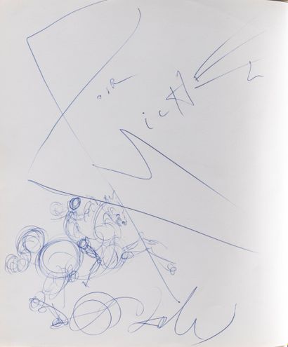 Salvador DALI (1904-1989)

DON QUICHOTTE,...