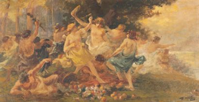 Gabriel GRIFFON (1866-1938)

Bacchanale

Huile...