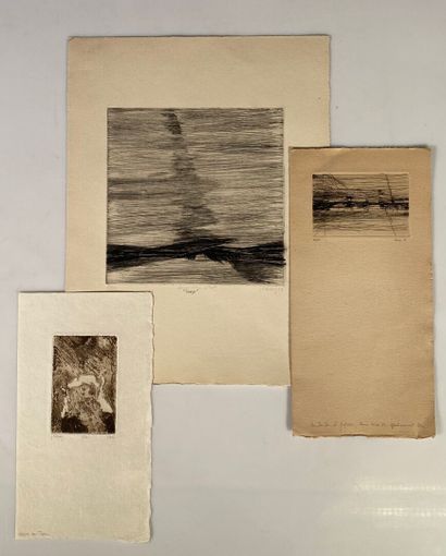 John-Franklin KOENIG (1924-2008). Ensemble...