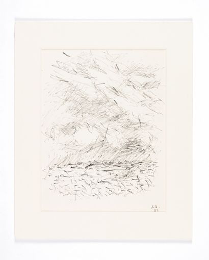 Jean BAZAINE (1904-2001)
Pluie
Encre sur...