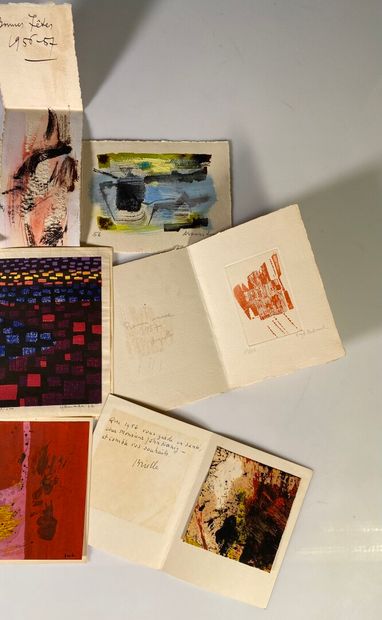 Set of greetings and cards of which: Roger...