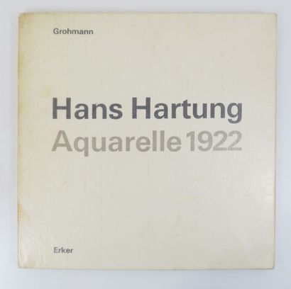 GROHMANN (Will). Hans HARTUNG, Aquarelle...