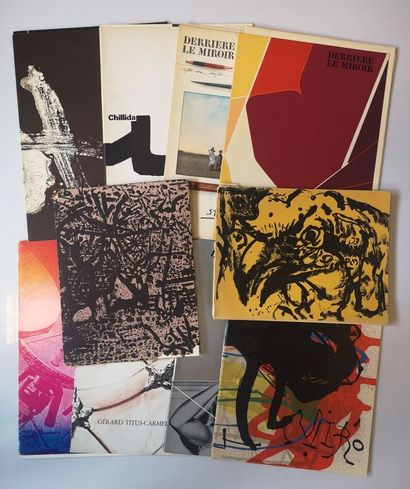 Set of 14 magazines DERRIERE LE MIROIR :
...