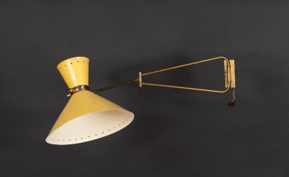 René MATHIEU (1921-1945)
Wall lamp, model...