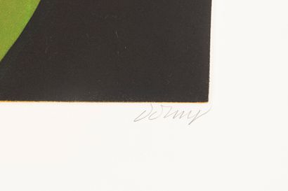 Bertrand DORNY (1931-2015)
Palissade park
Aquatinte...