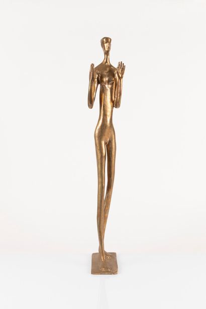 Louis DERBRE (1925-2011)
Presence, 2010
Bronze...