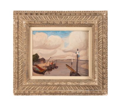 Jules Émile ZINGG (1882-1942)
Port by the...