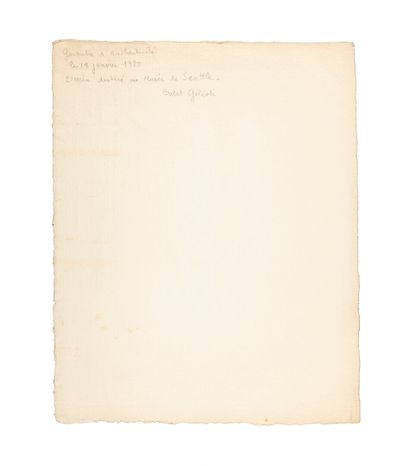 Emile Gilioli (1911 1977)
Sans titre
Dessin...