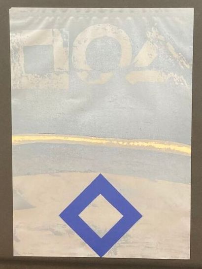 John-Franklin KOENIG (1924-2008)
Blue Diams,...