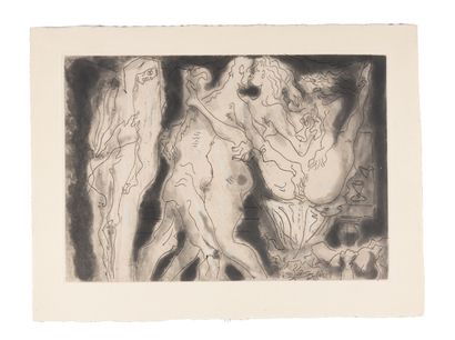 MASSON (André), suite of 7 (out of 9) plates...