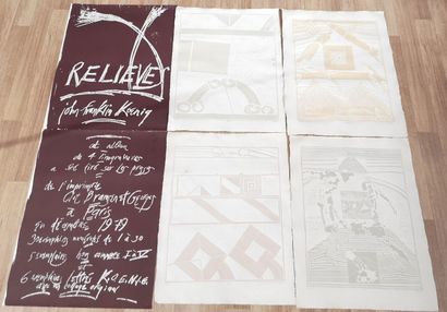 John-Franklin KOENIG (1924-2008)
Album Relieves,...