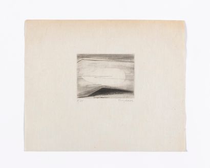 Terry HAAS (1924 - 2016)
Untitled (1960's)
Etching...