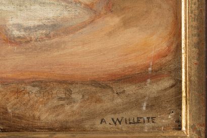 Adolphe-Léon WILLETTE (1857-1926)
Allegory...