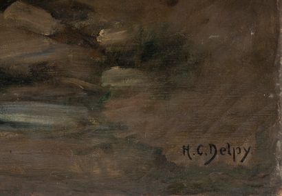 Hippolyte Camille DELPY (1842-1910)
Peddler
Oil...