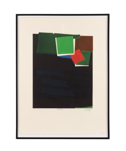 Bertrand DORNY (1931-2015)
Carrelage
Aquatinte...