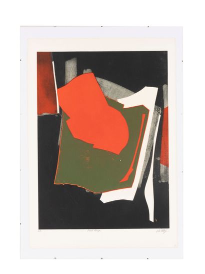 Bertrand DORNY (1931-2015)
La porte rouge
Aquatinte...