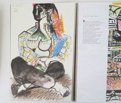 PICASSO (Pablo). The Notebook of California....
