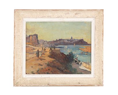 Henri Jean PONTOY (1888-1968)
Vue de Rabat
Peinture...