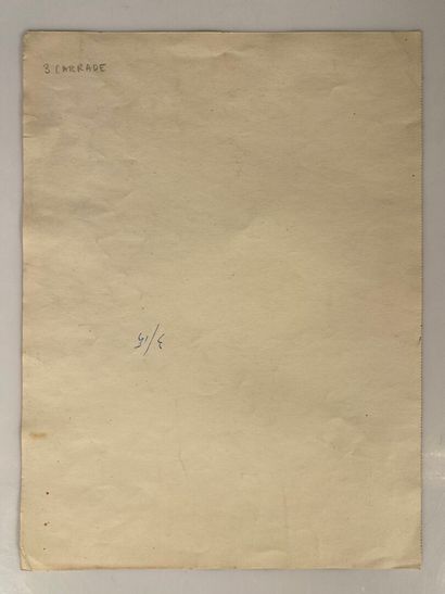 Michel CARRADE (1923-2021)
Sans titre
Encre...