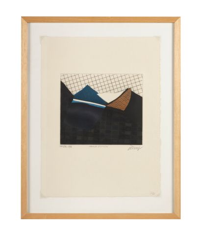Bertrand DORNY (1931-2015)
Falaise d'Ecosse,...