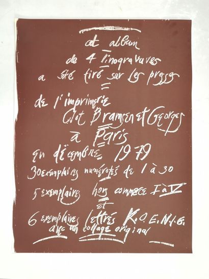 John-Franklin KOENIG (1924-2008)
Album Relieves,...
