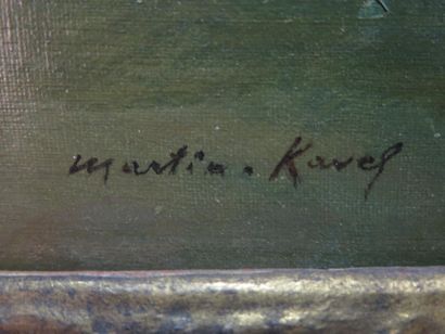 François MARTIN-KAVEL (1861-1931) 
Young...
