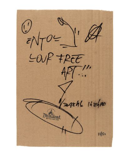 BANSKY (born 1974) after
I mout of bed and...