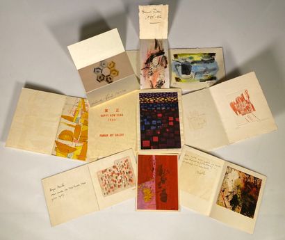 Set of greetings and cards of which: Roger...