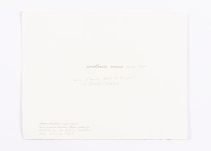 Natalia Dumitresco (1915 1997)
Untitled
Etching...