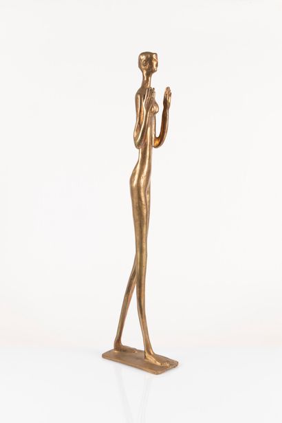 Louis DERBRE (1925-2011)
Presence, 2010
Bronze...