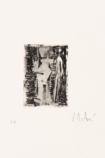 Olivier DEBRE (1920-1999)
Sans titre
Gravure...