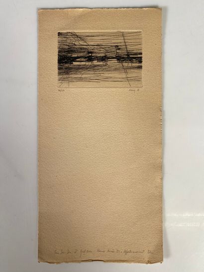 John-Franklin KOENIG (1924-2008). Ensemble...