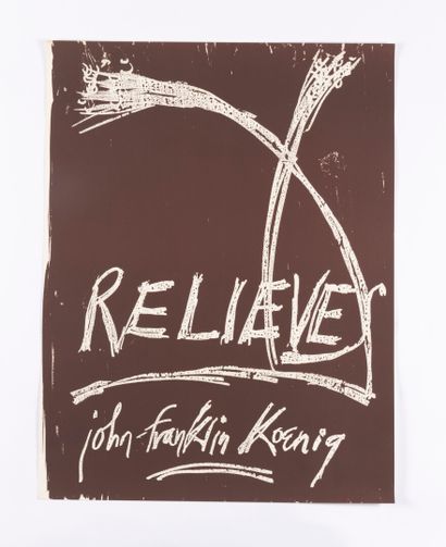 John-Franklin KOENIG (1924-2008)
Album Relieves,...