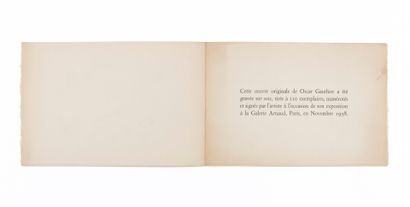 Oscar GAUTHIER (Fours 1921 Nevers 2009)
Untitled,...