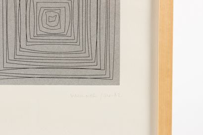 Vera MOLNAR (née en 1924)
Sans titre
Sérigraphie,...