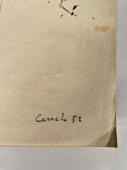 Michel CARRADE (1923-2021)
Sans titre
Encre...