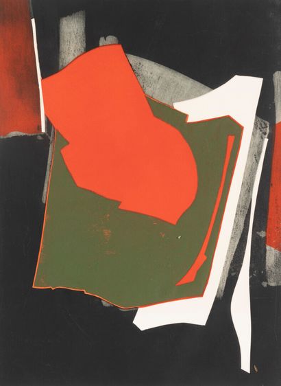 Bertrand DORNY (1931-2015)
La porte rouge
Aquatinte...