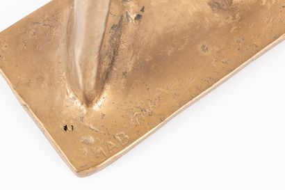 Louis DERBRE (1925-2011)
Presence, 2010
Bronze...