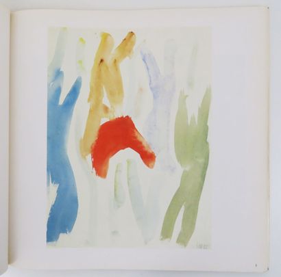 GROHMANN (Will). Hans HARTUNG, Aquarelle...