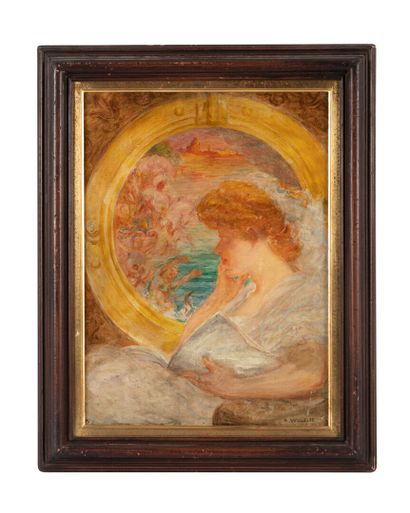 Adolphe-Léon WILLETTE (1857-1926)
Allegory...