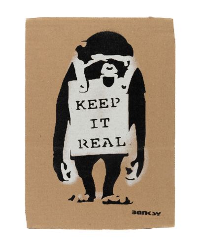 BANSKY (born in 1974) after
Keep it real
Aerosol...