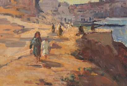 Henri Jean PONTOY (1888-1968)
Vue de Rabat
Peinture...
