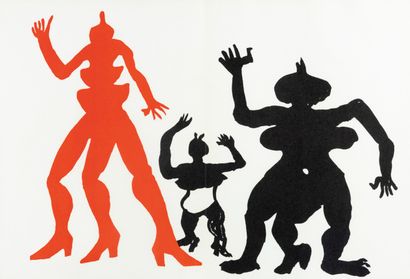 Alexander CALDER (1898-1976)
Série des Critters,...