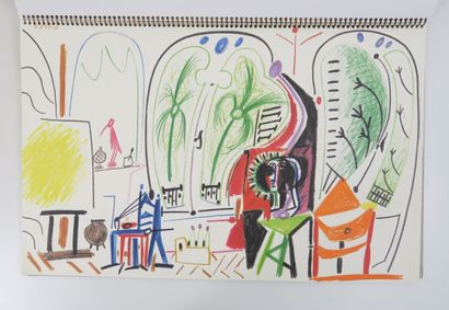 PICASSO (Pablo). The Notebook of California....