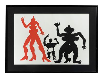 Alexander CALDER (1898-1976)
Série des Critters,...
