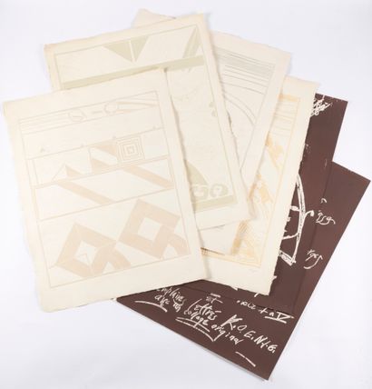 John-Franklin KOENIG (1924-2008)
Album Relieves,...