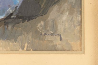 André MÉRIEL-BUSSY (1902-1985)
Small seated...